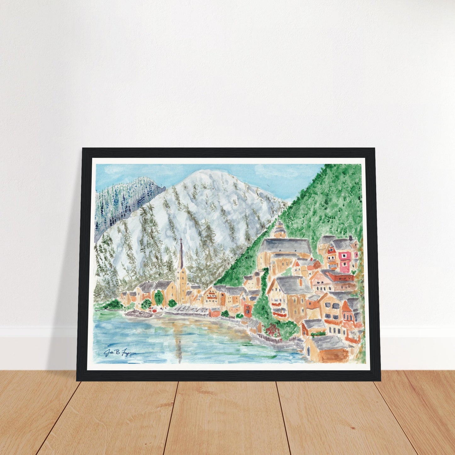 Hallstatt (12" x 16") - Museum Quality Print