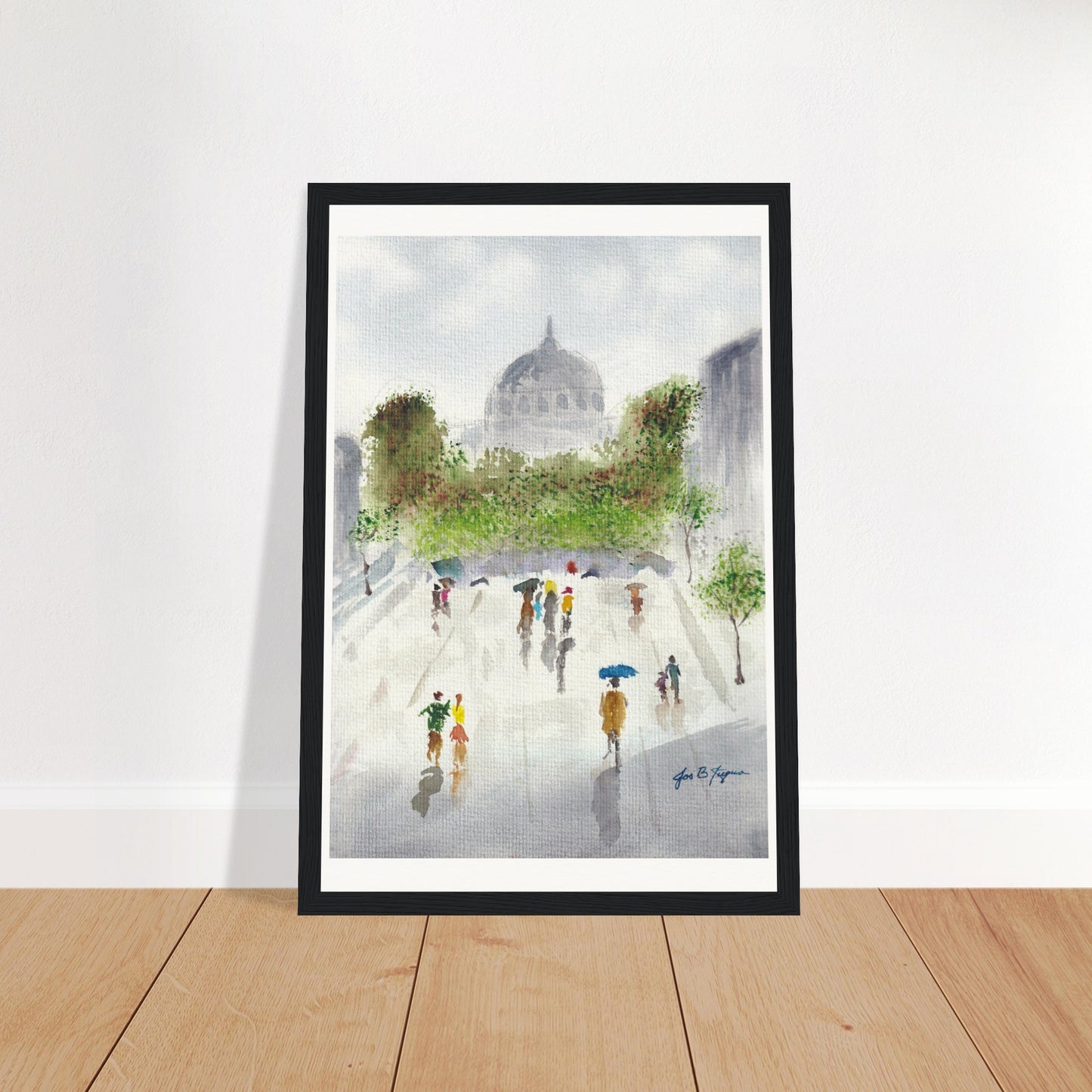DC Rain (12" x 18") - Museum Quality Print