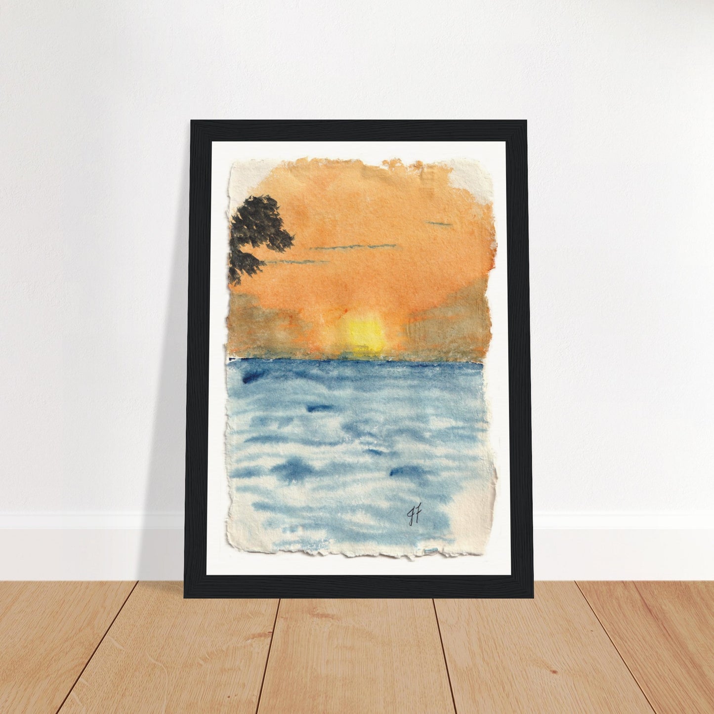 Tropical Sunset (8" x 12") - Museum Quality Print