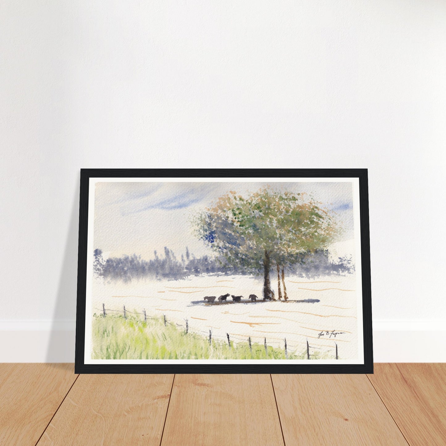 More Cows (12" x 18") - Museum Quality Print