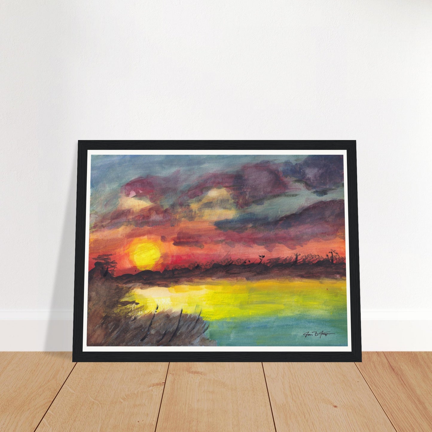 Sunset (12" x 16") - Museum Quality Print