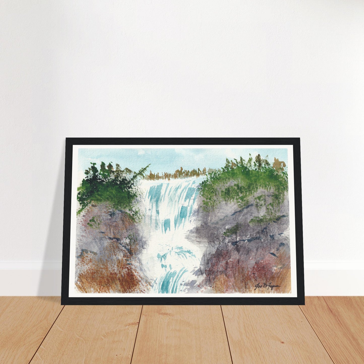 Waterfall (12" x 18") - Museum Quality Print