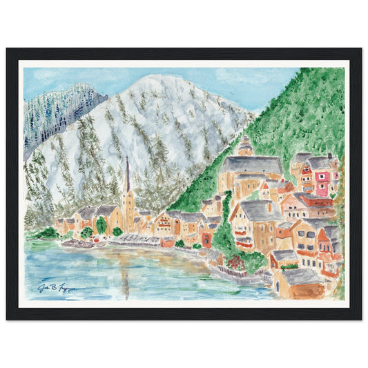 Hallstatt (12" x 16") - Museum Quality Print