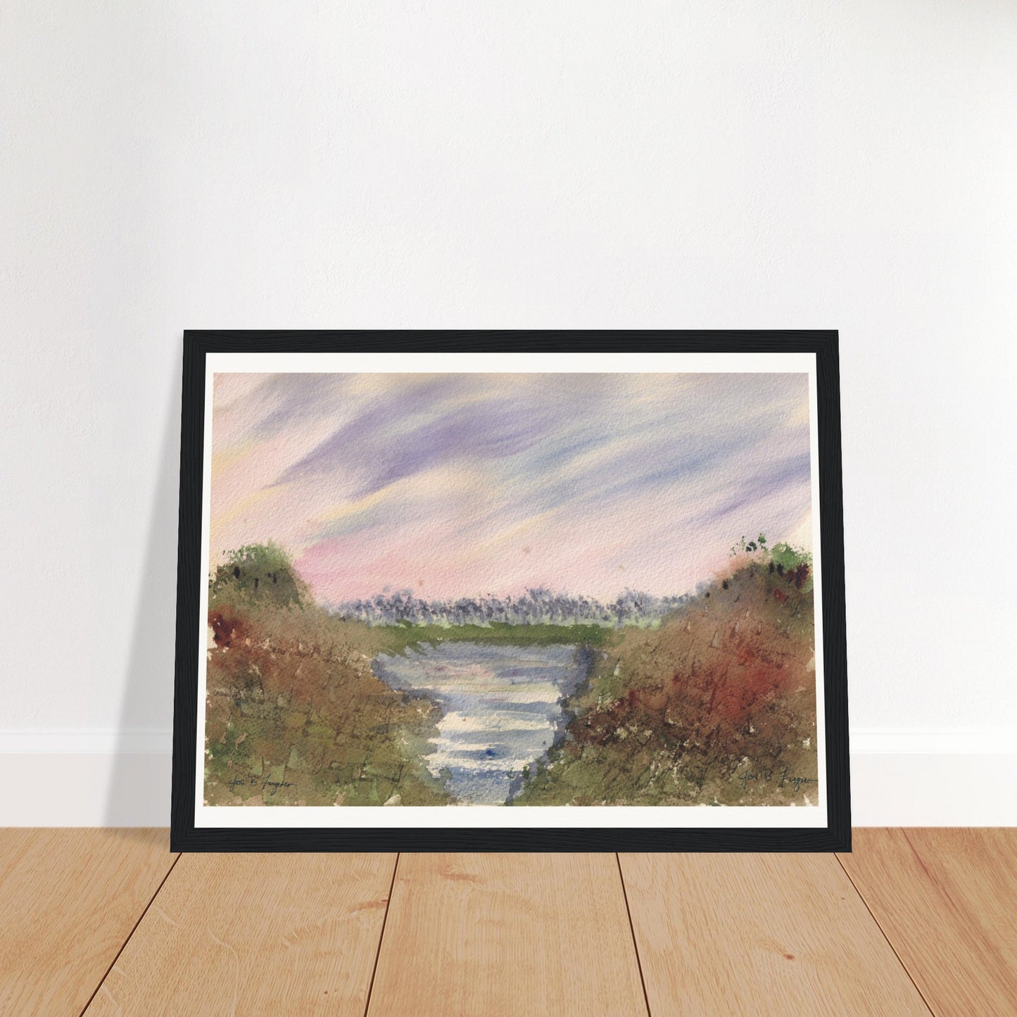 Hidden Lake (12" x 16") - Museum Quality Print