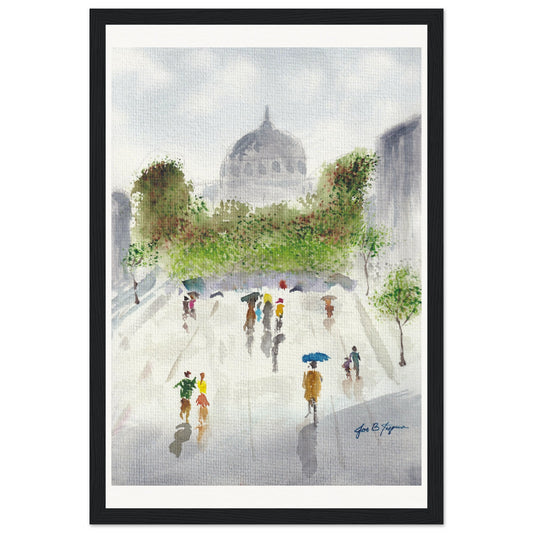 DC Rain (12" x 18") - Museum Quality Print