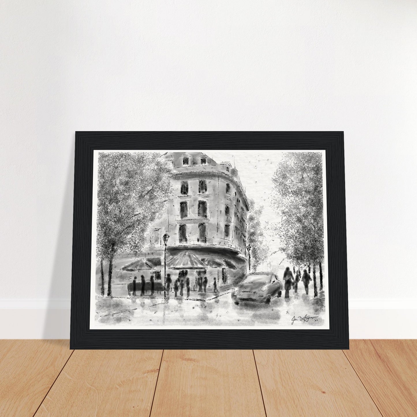 Café (12" x 16" and 6" x 8") - Museum Quality Print