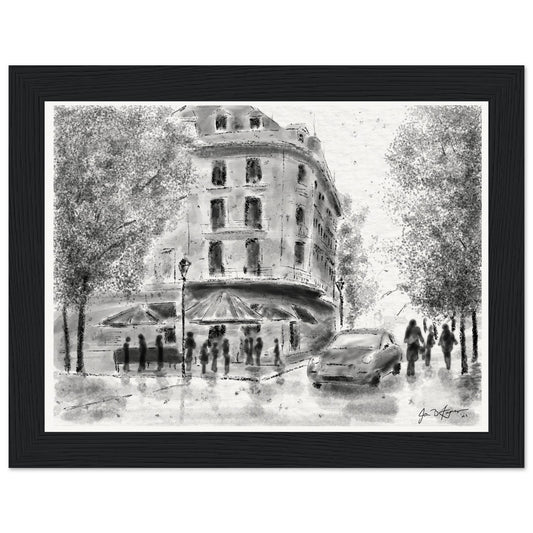 Café (12" x 16" and 6" x 8") - Museum Quality Print