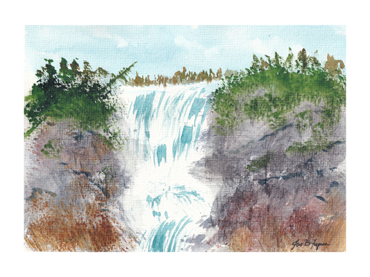 Waterfall (9" x 12") - Original